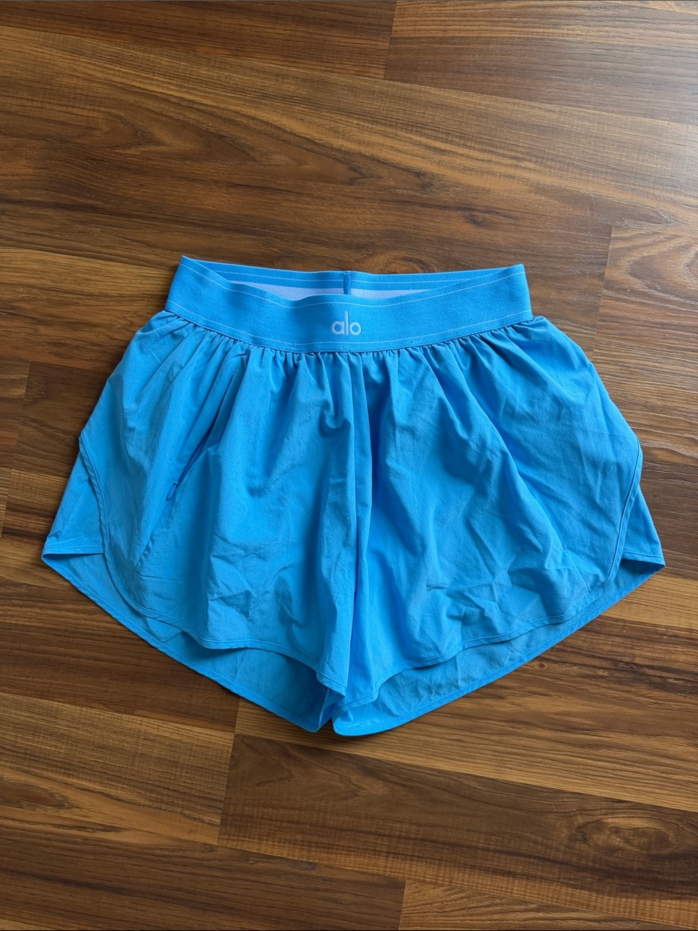 Alo Match Point Short Azure Blue